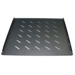 Acconet Fixed Shelf For 800mm Deep 18, 27, 42U Racks, 500mm Deep, 1U, Black